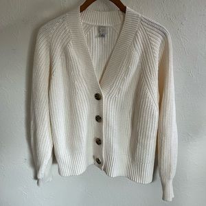Cotton Knit Cardigan